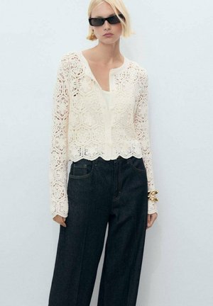 Mango Cardigan - ecru