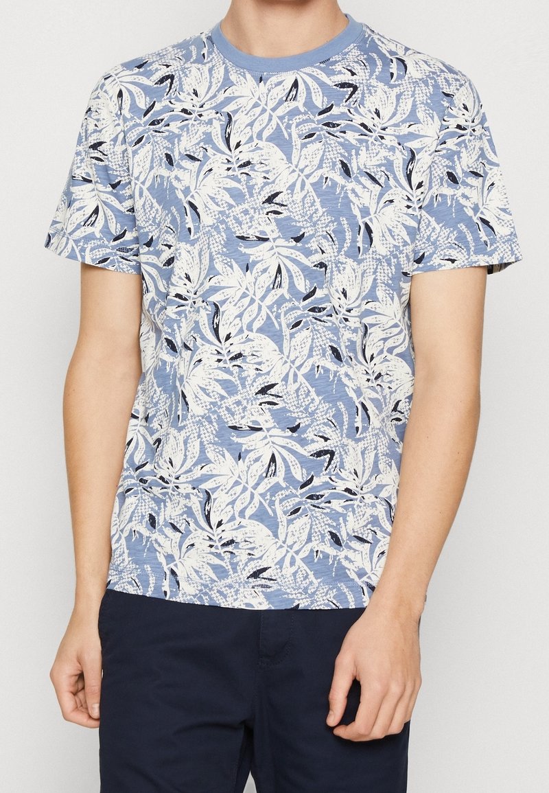 TOM TAILOR Triko s potiskem - blue
