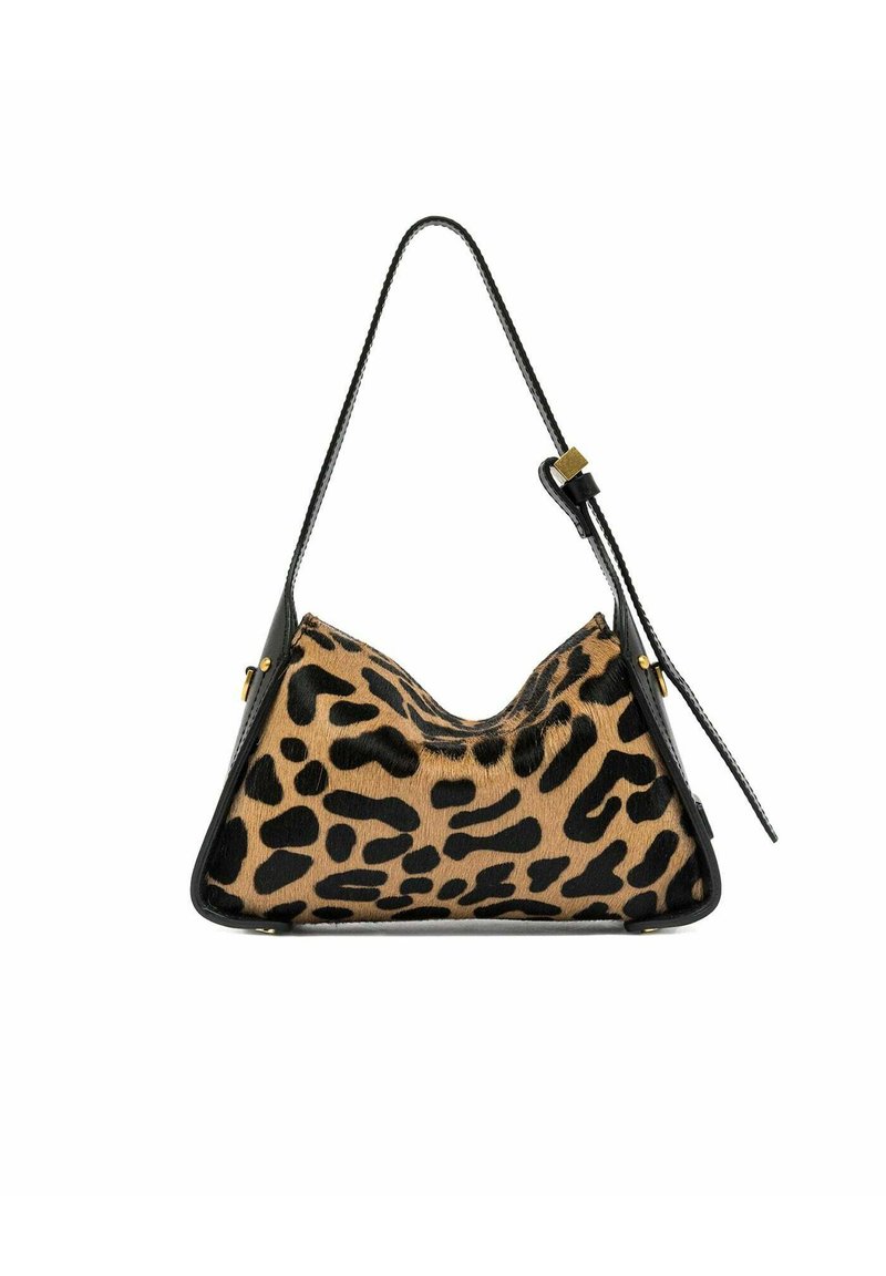 Gianni Chiarini PENELOPE LEOPARDATO Borsa a mano marrone