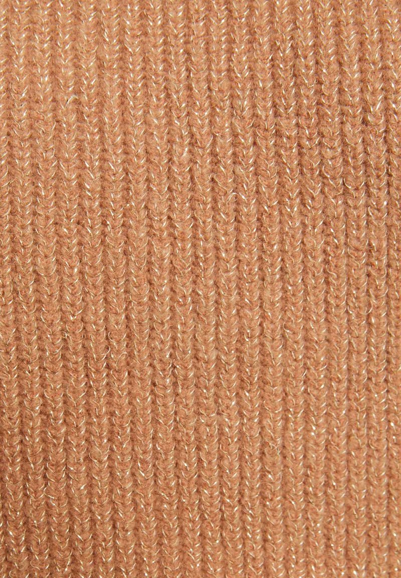 Pull Morgan Couleur Caramel - Taille S, Encolure En V, Manches 3/4, Occasion Très Bon état (comme Neuf)