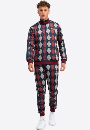 SET - Trainingspak - red dark navy ecru