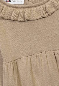 MINOTI LONG SLEEVE KNITTED - Day dress - stone