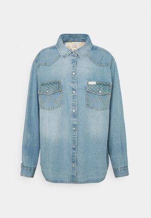 BILLABONG X WRANGLER HEADED WEST - Hemdbluse - blue surf