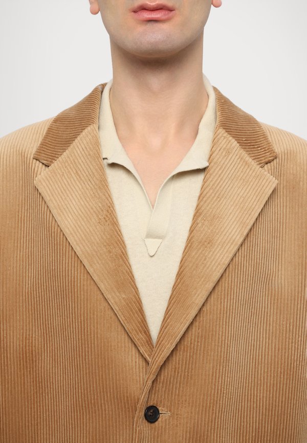 PATCH POCKET  - Blazer jacket - dark beige4