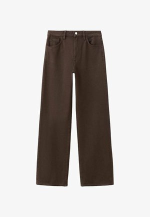 Mango, Wide Leg - brown