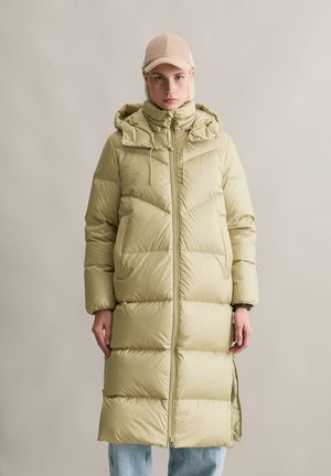 WOVEN OUTDOOR COATS, DOWN COAT - Páperový kabát - artichoke leaf