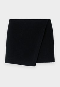 Mid Rise Wrap Skort - Fustă petrecută - black
