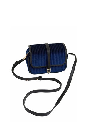 VIVIANNE VELVET - Torba preko tijela - sapphire blue