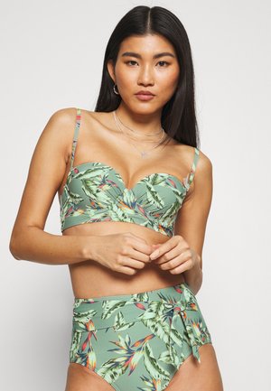 PANAMA BEACH - Bikini top - light khaki
