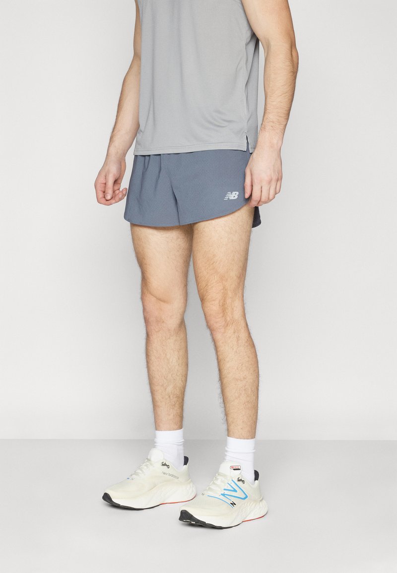 New Balance SPLIT SHORT - Pantalón corto de deporte - graphite