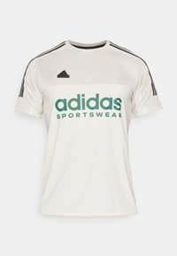 TIRO - T-shirt con stampa - alumina/collegiate green
