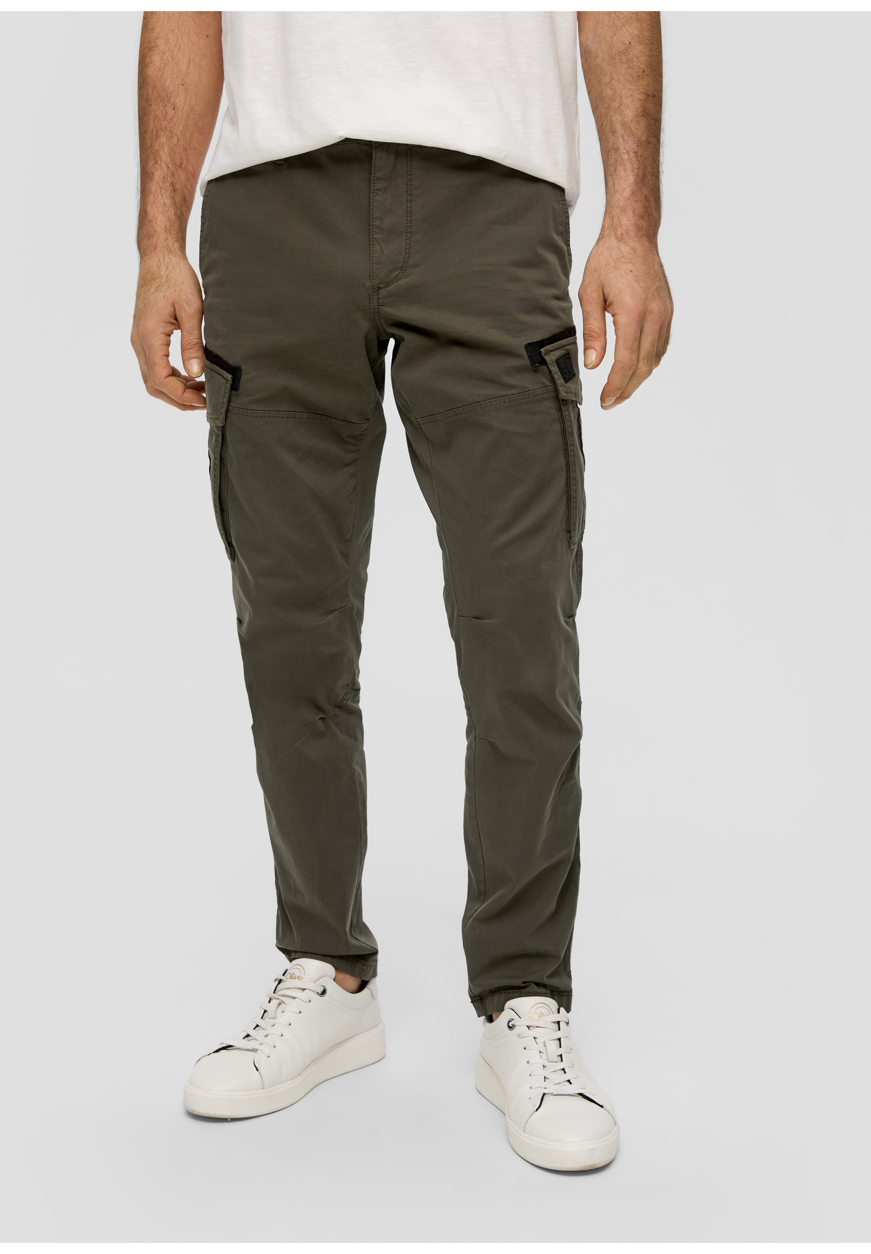 SOSHIOTSUKI NORFOLK CARGO TROUSERS