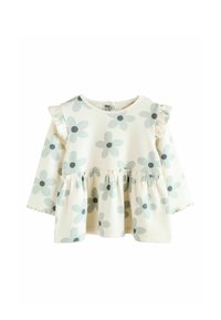 Niet geselecteerd, white blue flower