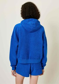 American Vintage BOBYPARK - Felpa con zip - bleu de prusse