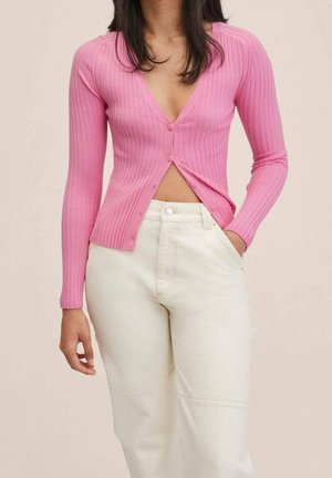 Cardigan - neon pink