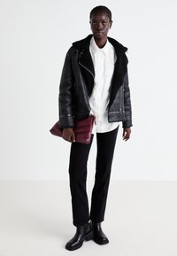 ONLY ONLBETTY BONDED OVERSIZED AVIATOR  - Vinterjacka - black