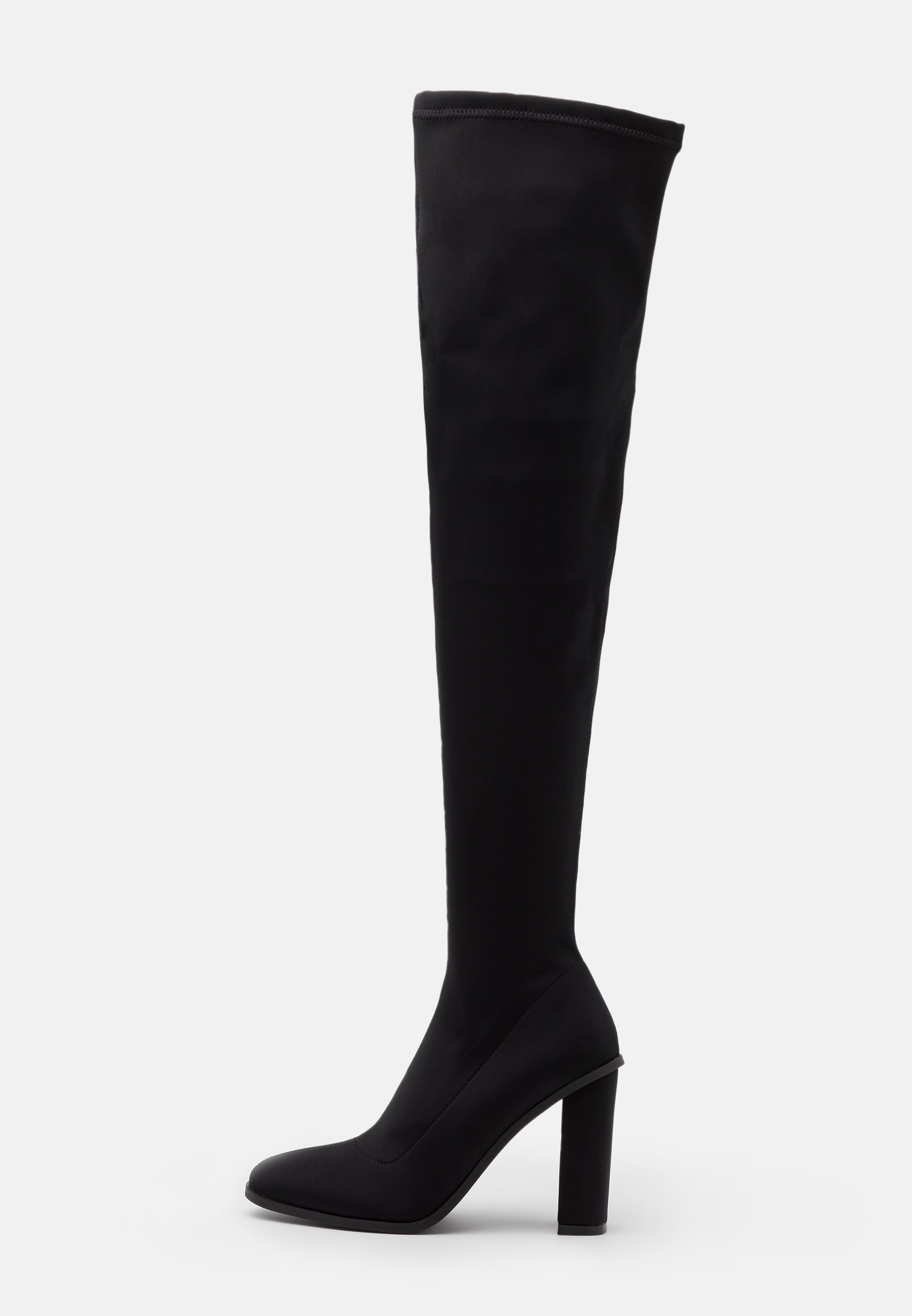 black knee high boots size 8