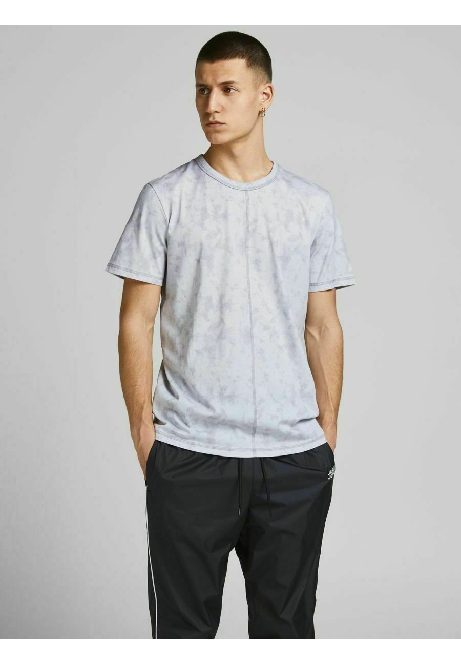 Jack & Jones T-shirt imprimé - alloy/gris