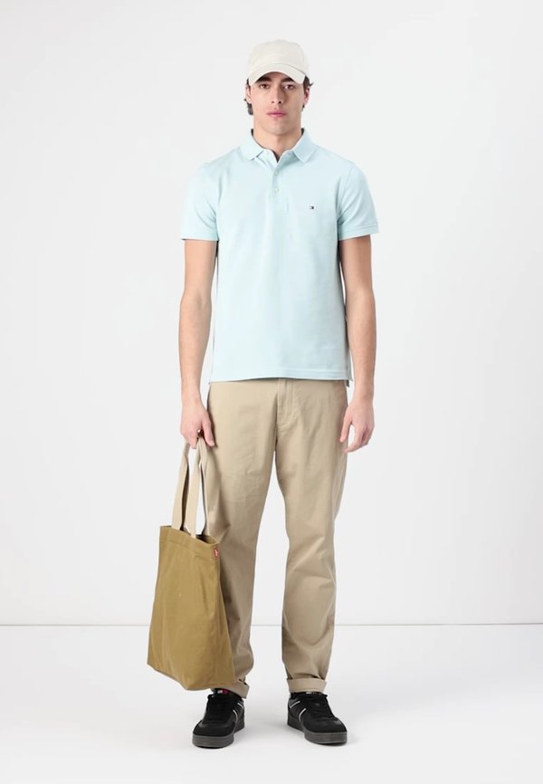 SLIM - Polo shirt - cool sky4