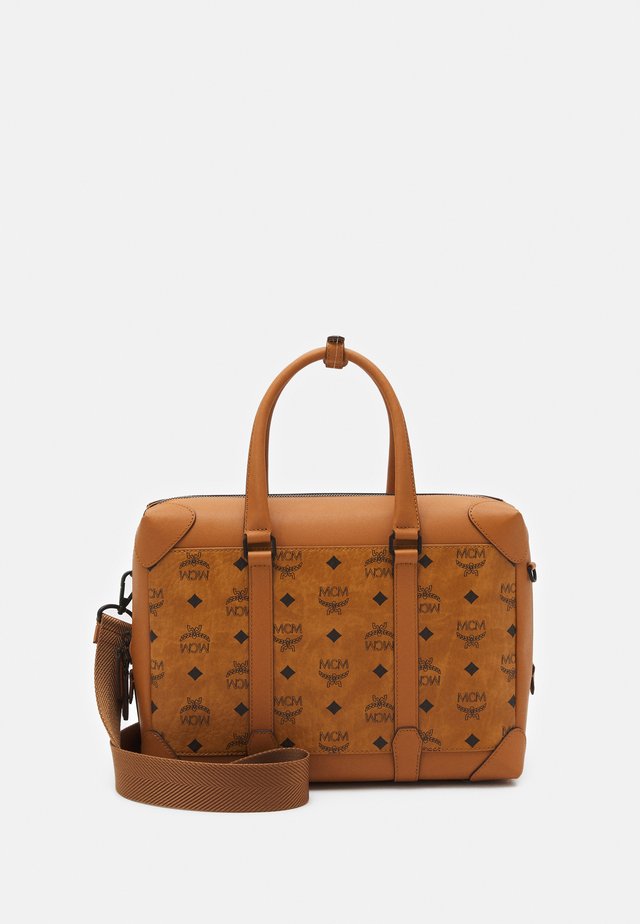 SOFT BERLIN VISETOS TOTE MED UNISEX - Håndtasker - cognac