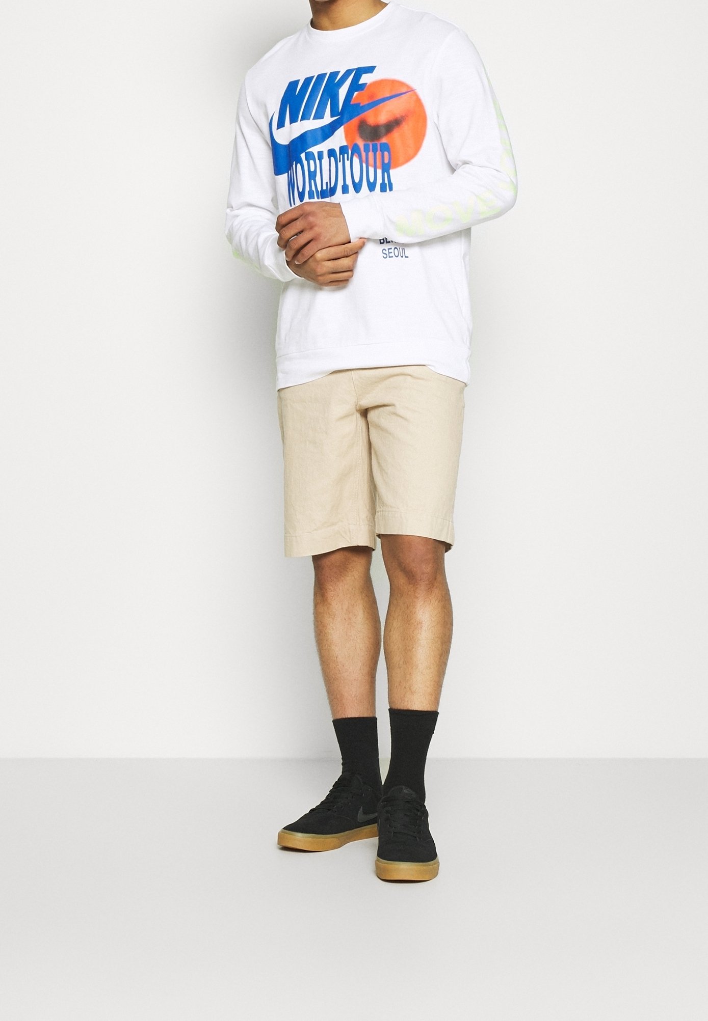 nike world tour sweat short