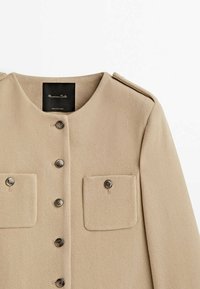 Massimo Dutti Lichte jas - beige