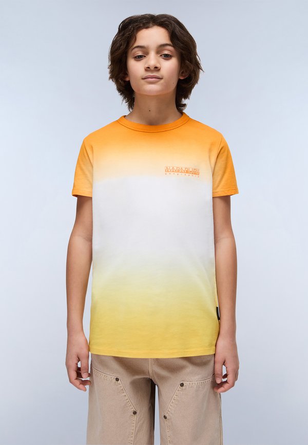 MERSE UNISEX - Print T-shirt - apricot