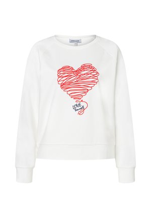 LANGARM - HERZ - Sweatshirt - off white