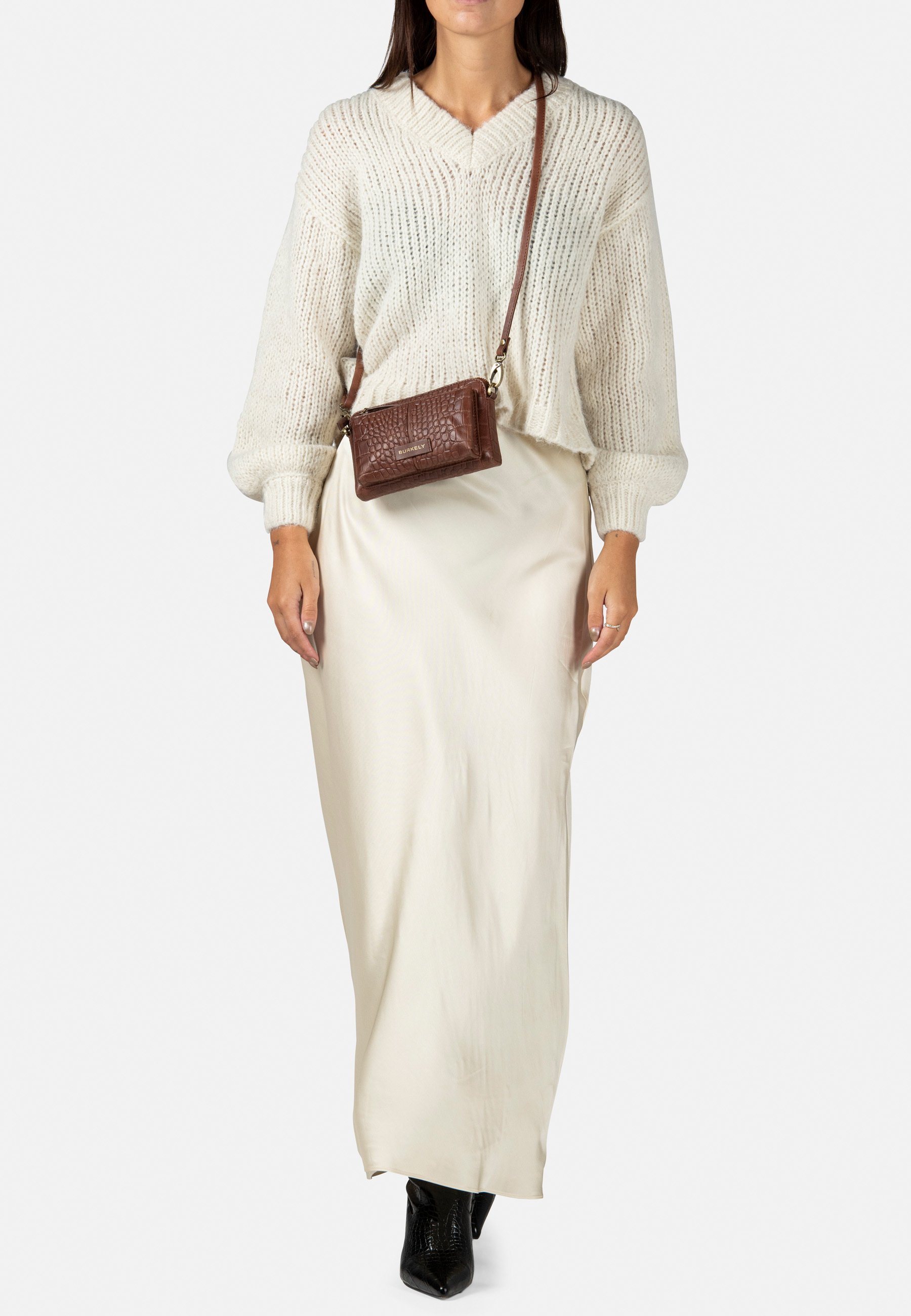 Burkely COOL COLBIE MINI - Umhängetasche - brown/braun - Zalando.de