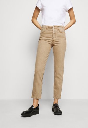 Džíny Straight Fit - beige