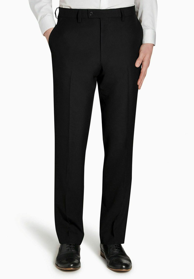 Next - Suit Trousers Skinny Fit - Pantaloni eleganti - black, Ingrandire