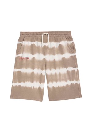 TIE DYE - Teplákové kalhoty - brown
