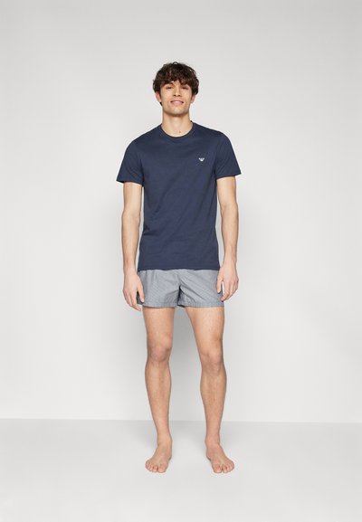 Emporio Armani PAJAMAS - Pizsama szett - blue