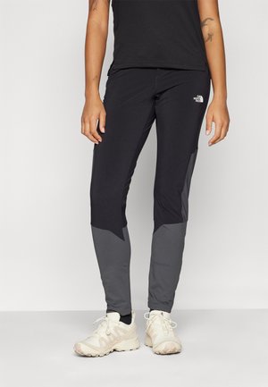 FELIK SLIM TAPERED PANT - Friluftsbukser - black/asphalt grey