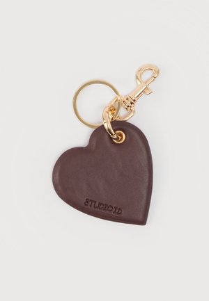 CLIP ON HEART - Võtmehoidjad - burgundy