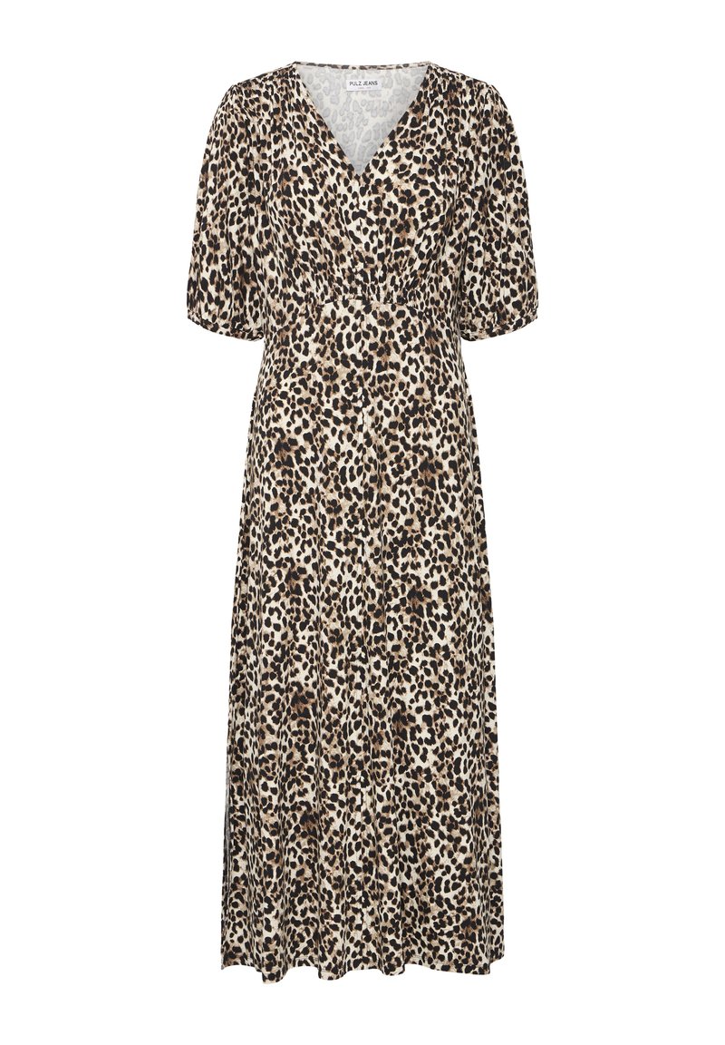 PULZ Maxi-jurk bruin