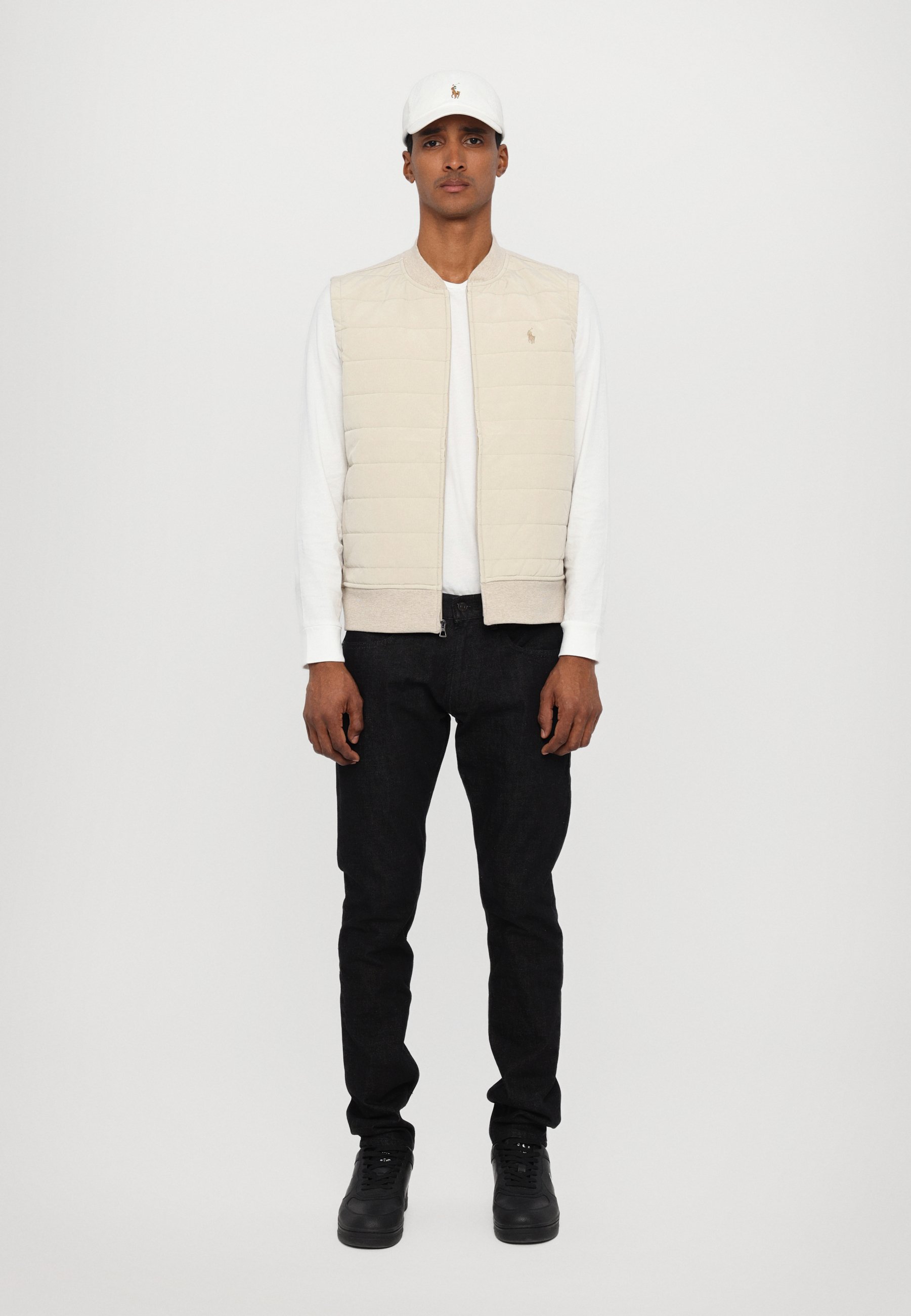 Polo Ralph Lauren VEST - Waistcoat - expedition dune heather