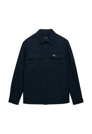 Superdry & Co, SUPERDRY VINTAGE BORG LINED MILLER OVERSHIRT - Let jakke / Sommerjakker - nordic chrome navy