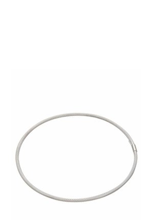 DIAMOND CUT TEXTURED - Zapestnica - white gold-coloured