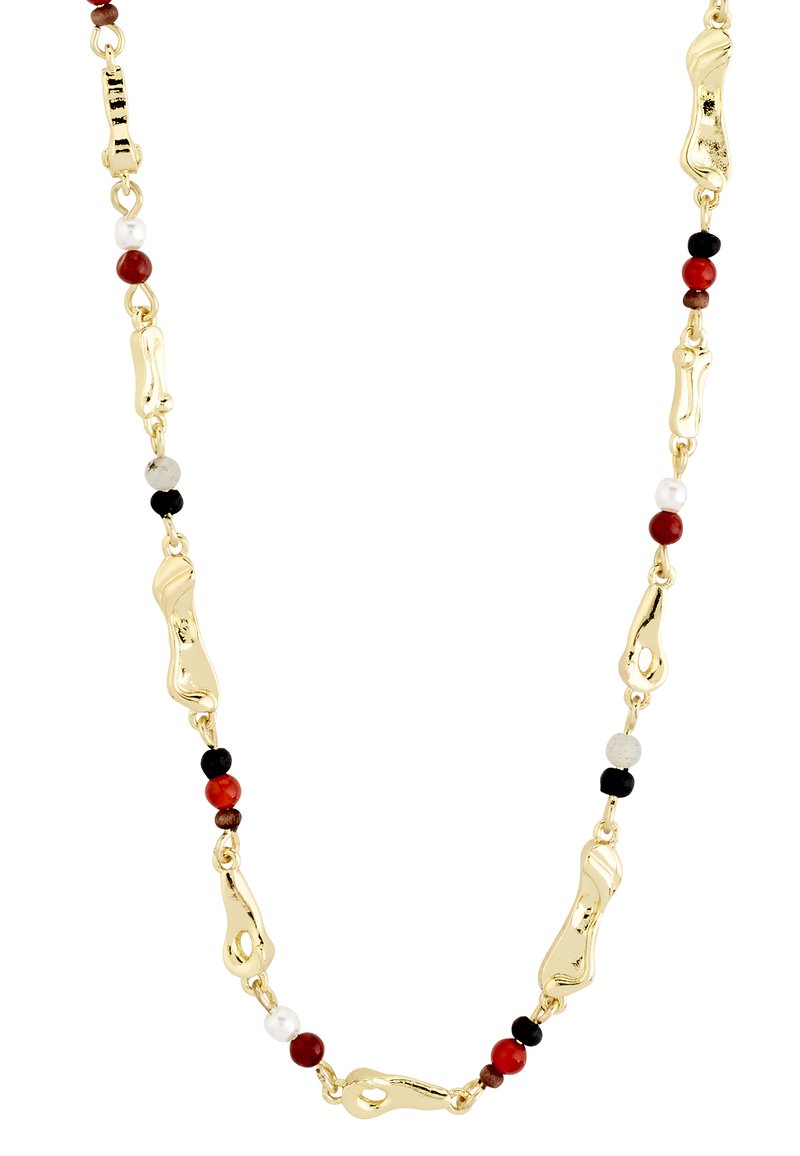 Collier Ras De Cou Pilgrim – Double Chaîne Dorée à Grosses Mailles – Neuf Avec étiquettes