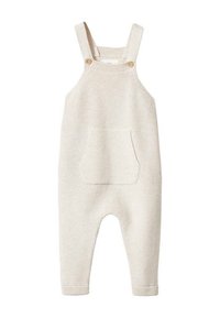 Mango Kids YORK - Hängselbyxor - beige