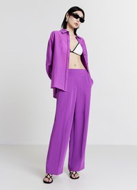 Calliope Stoffhose - ciclamino