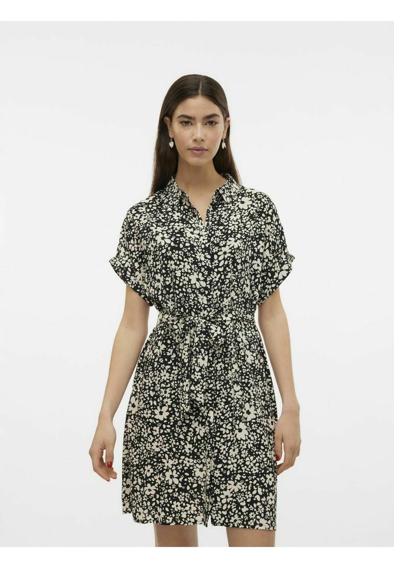 Vero Moda VMEASY  - Abito a camicia - black 2