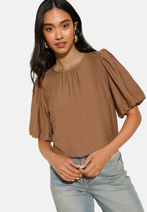 Friends Like These REGULAR FIT - BUBBLE SLEEVE - Blouse - brown