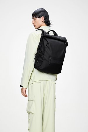 TRAIL MOUNTAINEER ROLLTOP W3 GREEN UNISEX - Rucksack - black