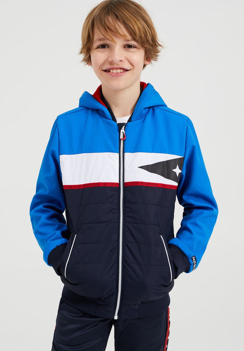 Kinder Jacken | WE Fashion JACKET Übergangsjacke blue/blau - UO52500 Kinder Jacken | WE Fashion JACKET Übergangsjacke blue/blau - UO52500