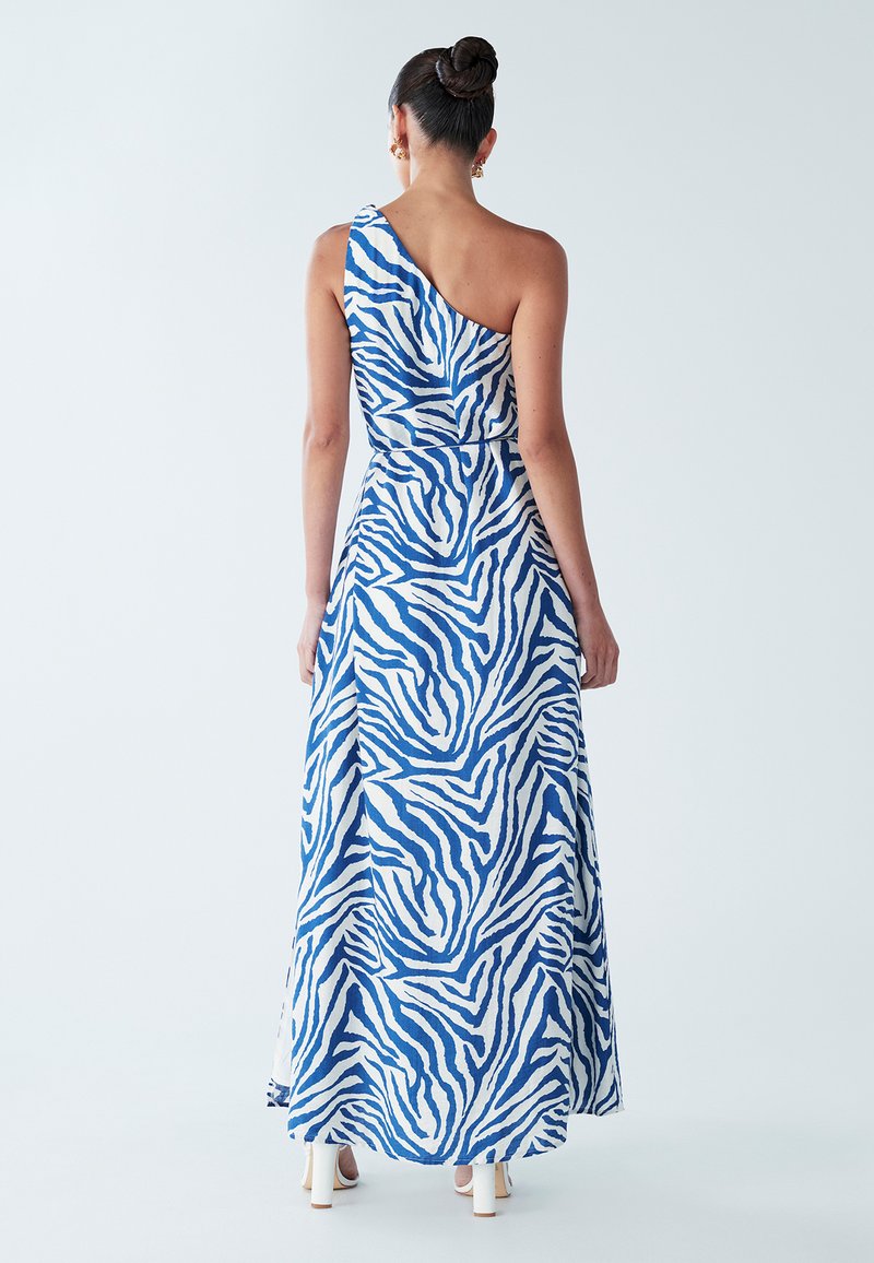 BWLDR PENE DRESS - Maxi dress - blue zebra/light blue - Zalando.ie