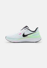 Unselected, white/black/glacier blue/vapor green/laser fuchsia
