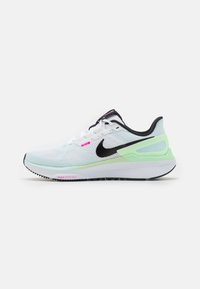 Nike Performance - AIR ZOOM STRUCTURE 25 - Bežecká obuv na udržanie stability - white/black/glacier blue/vapor green/laser fuchsia Miniatúrny obrázok 1