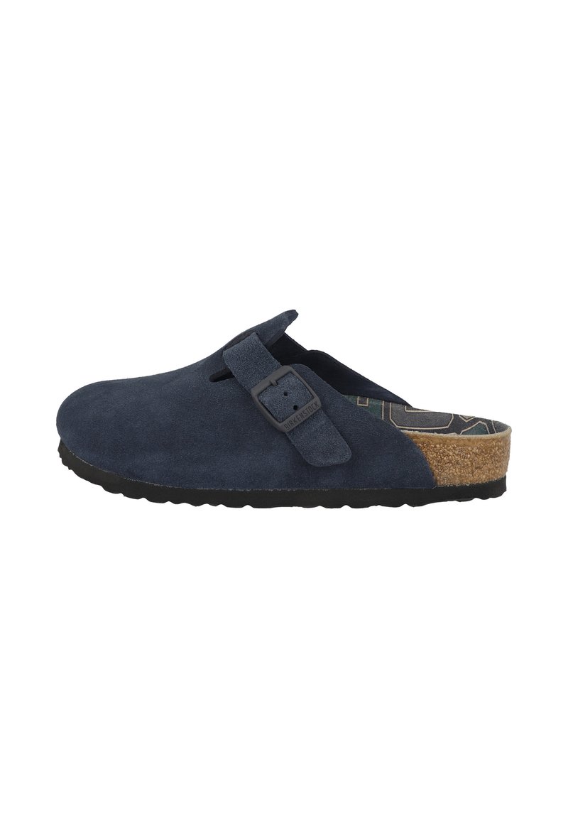 Birkenstock BOSTON NORMAL - Mules - new navy/bleu marine - ZALANDO.FR